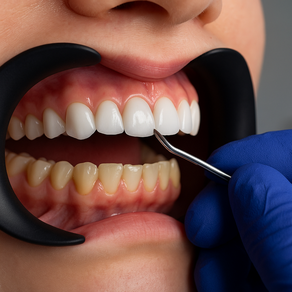 Mock-up guiado para carillas dentales en Cali