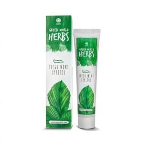 Crema Dental HGW Green World Herbs – Fresh Mint Xylitol